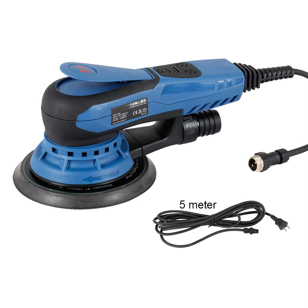 Premium 6 Inch Electric Brushless Sander Machine for Floor Car Wood Electric Car