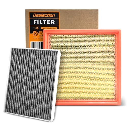 Cabin Engine Air Filter W/Activated Carbon Kit for Ford F150(2015-2025) 2.7L