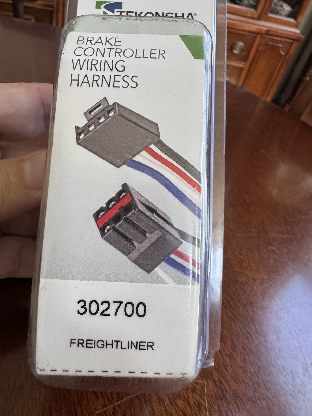 Tekonsha 302700 Trailer Brake Controller Custom Harness, For Freightliner!￼