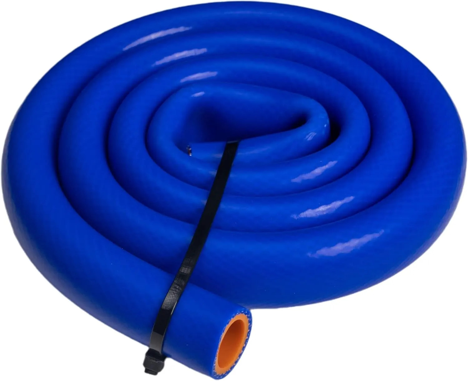 3/4 Inch ID Blue Silicone Heater Hose 5 Ft Length Reinforced High Temperature