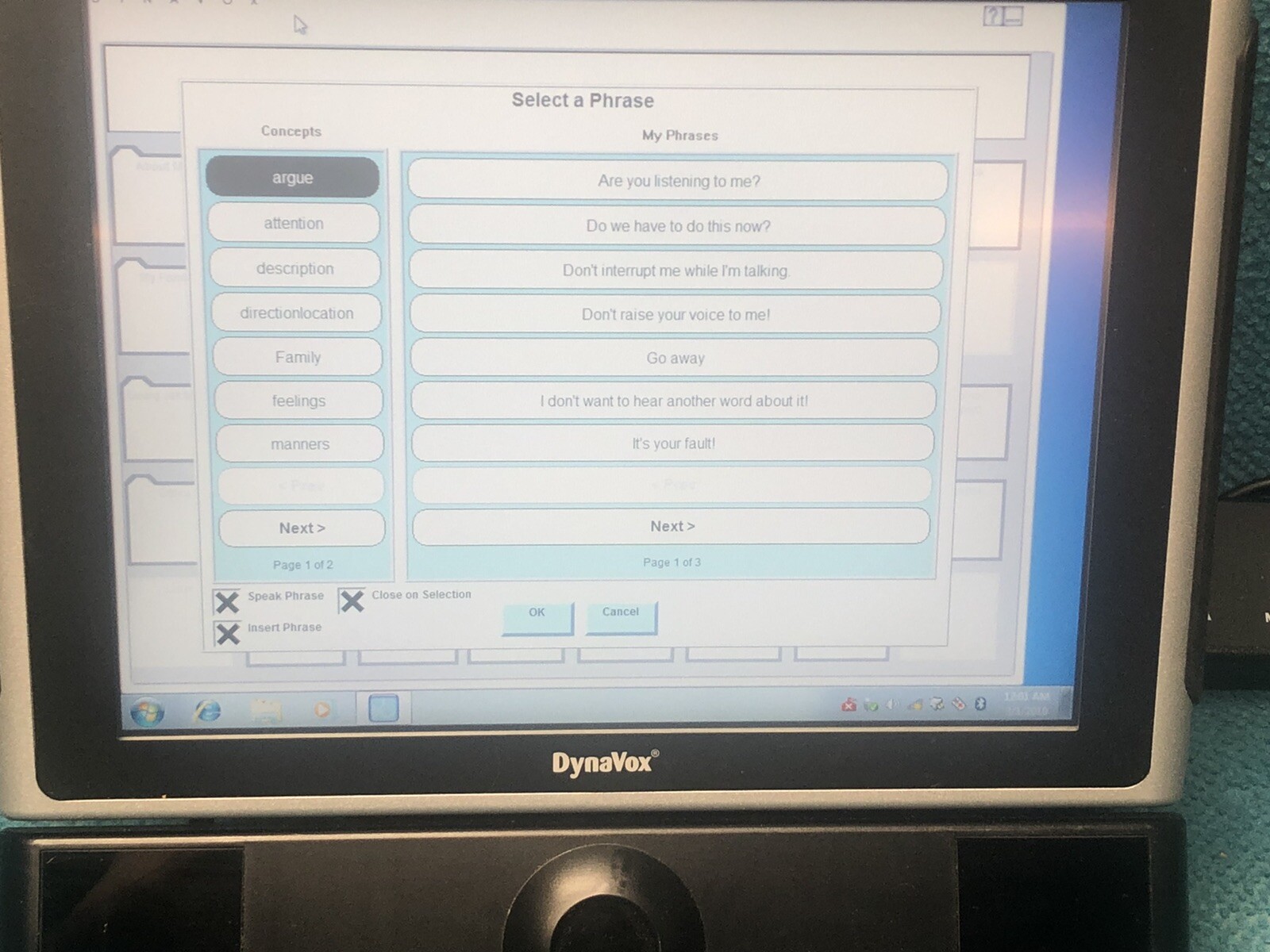 DYNAVOX VMAX+ EYEMAX WITH Chargers, CD. Nice!!