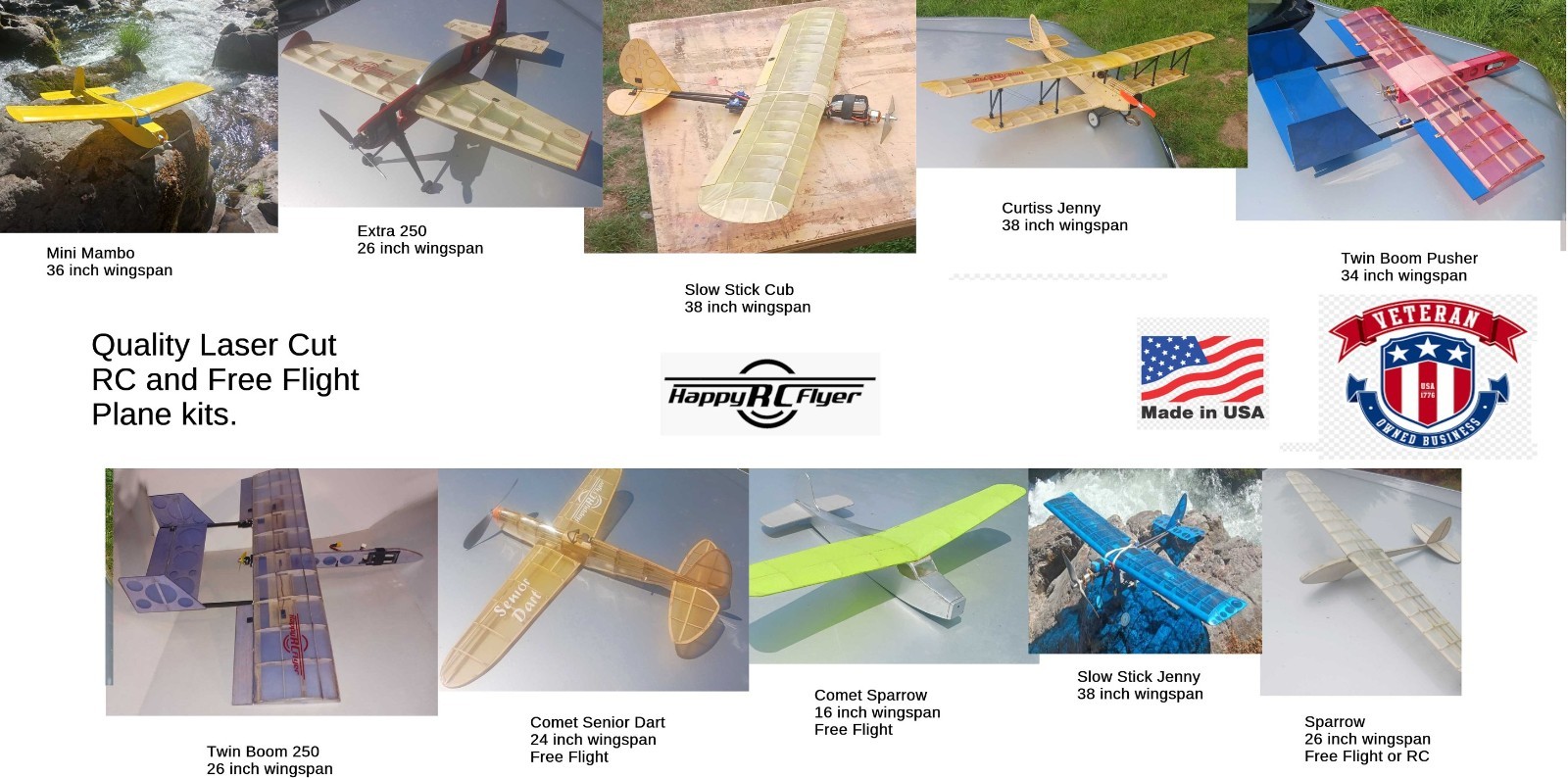 Stunt Flyer Aeroscout Wing, full kit.