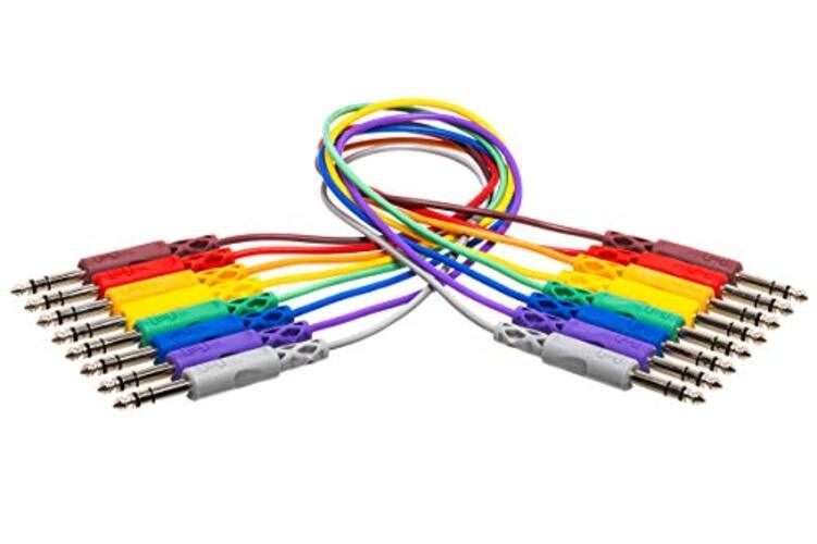 CSS-890 1/4" TRS to Same Balanced Patch Cables, 3 Feet 3 feet