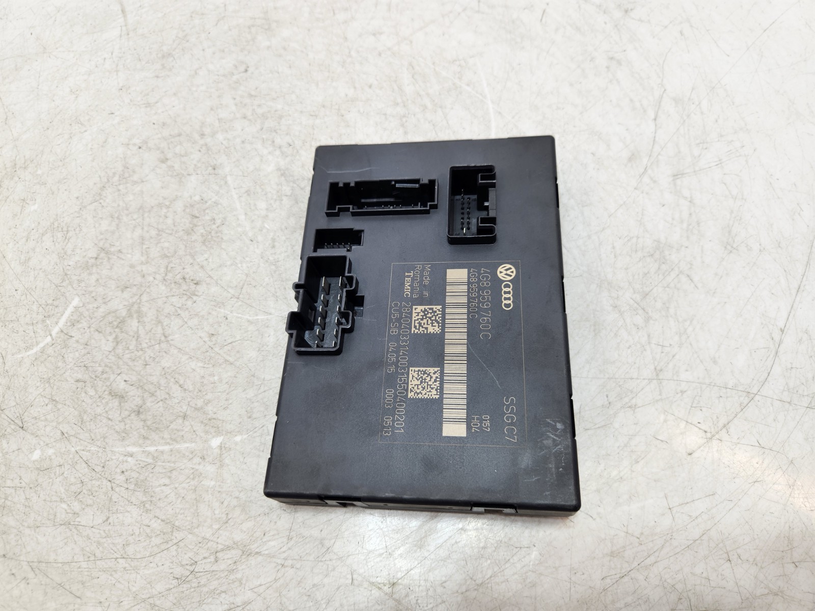 ✅ 12-18 OEM Audi RS7 A6 A7 Front Left Driver Seat Memory Control Module Unit