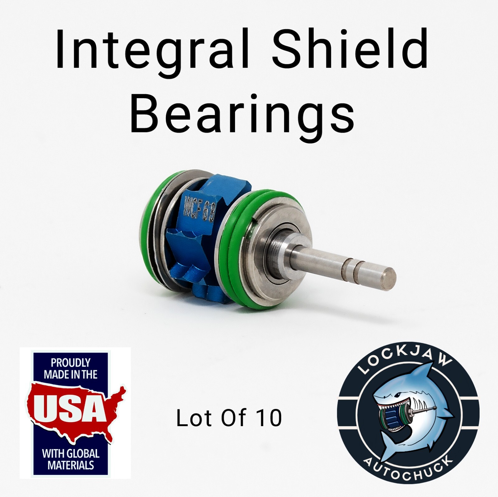 Star 430 SWL Push Button Turbine Integral Shield Ceramic bearings Lot of 10