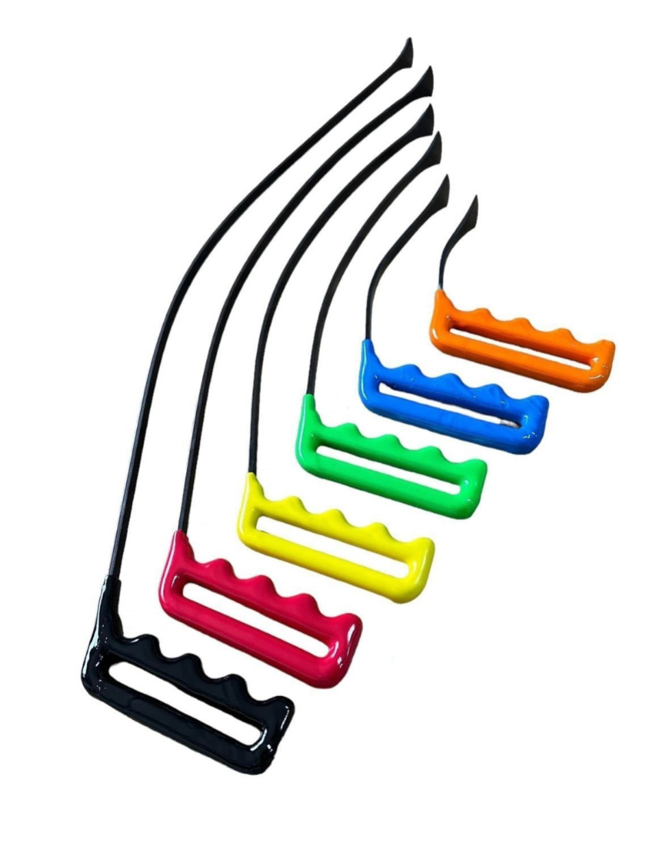Paintless Dent Repair Tools Whaletails Set - Curved 6 pcs
