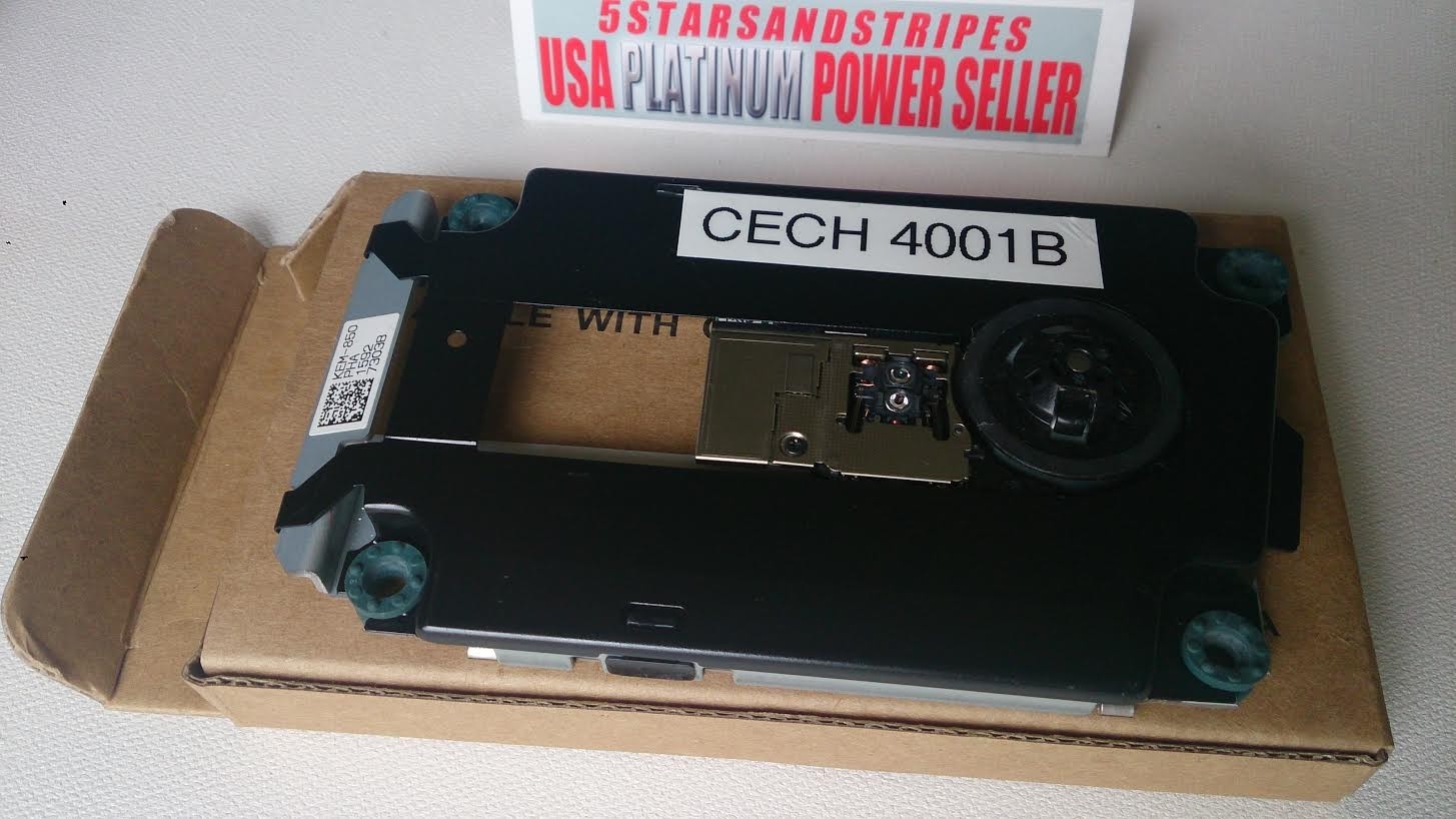 SONY PS3 CECH-4001B SUPER SLIM BLU-RAY DRIVE DECK KEM-850 PHA & LASER LENS