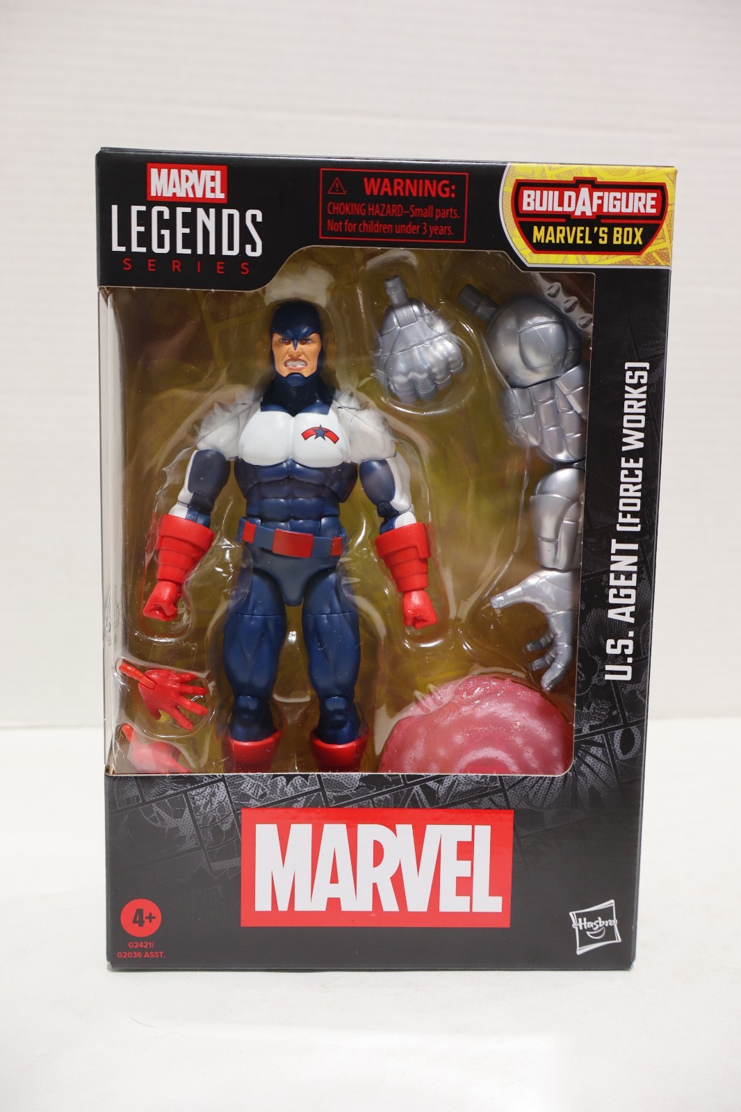 Avengers - Marvel Legends - U.S. Agent (Force Works) Action Figure & Box BAF