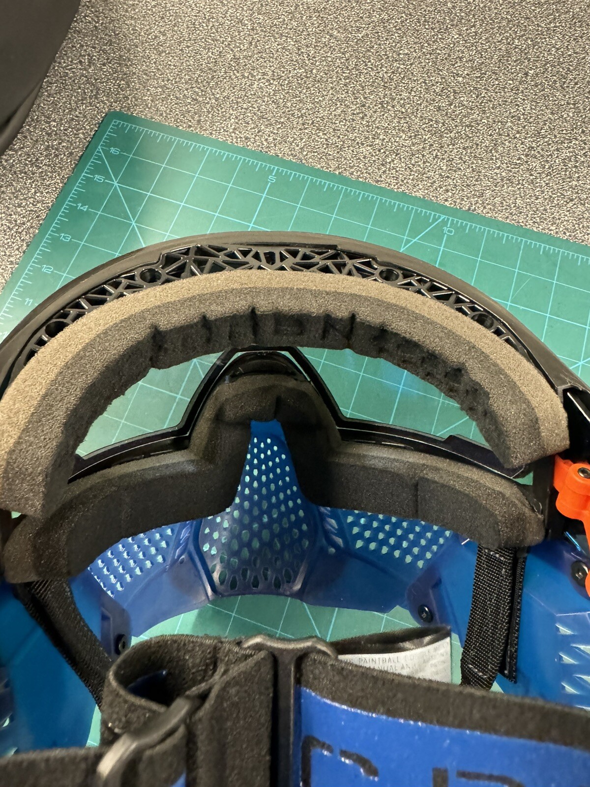 CRBN ZERO paintball goggle system. PRO Navy. MORE Coverage. MINT!