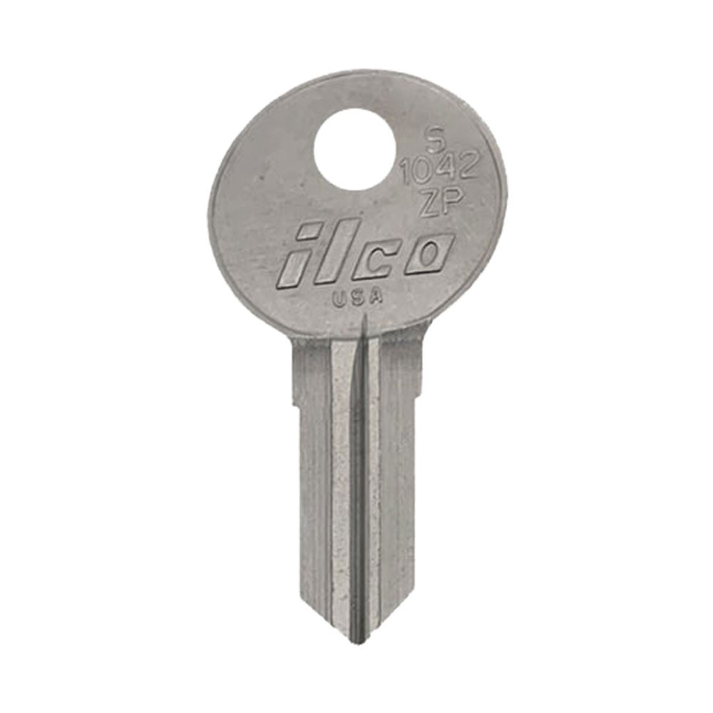 S1042ZP Key Blank  Nickel