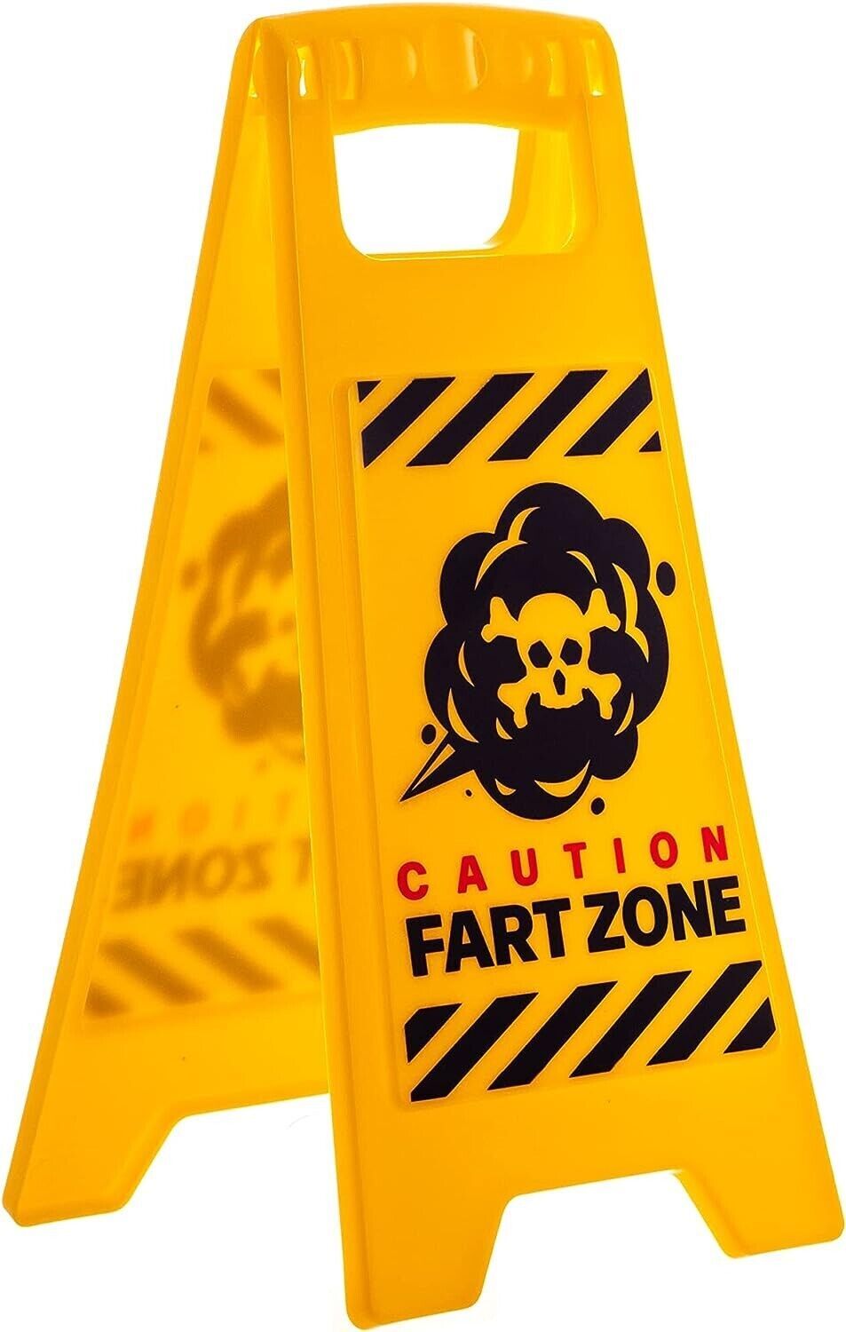 Fart Zone Desk Warning Sign Hilarious Office Gift Accessory - Caution Sign GaG