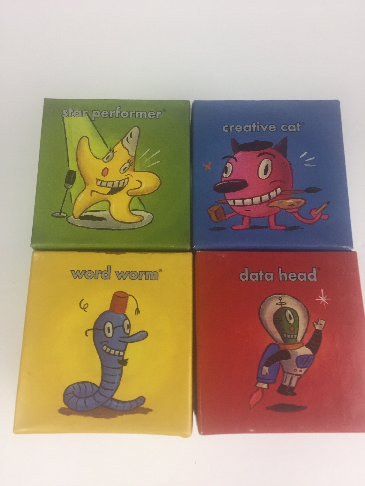 Cranium Primo Edition Replacement Cards 4 Boxes with Sealed Cards (2 Decks/Box)