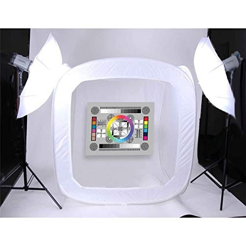 High-Res 8.5x11 Chrome SD Lens Test Chart - Professional Quality, 3-Pack