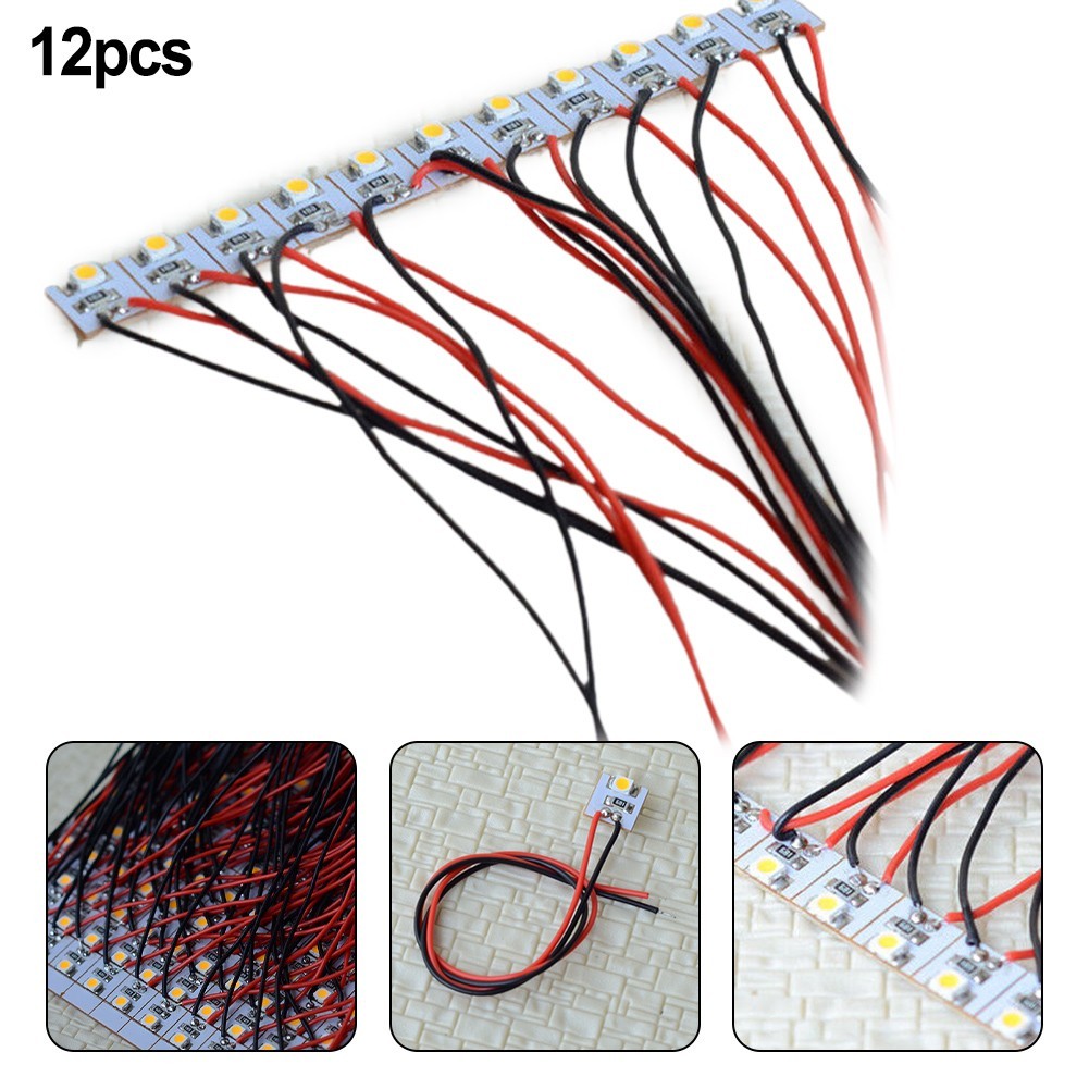High Quality Pre-Wired LED Lights Warm White with Wired Lamps and L