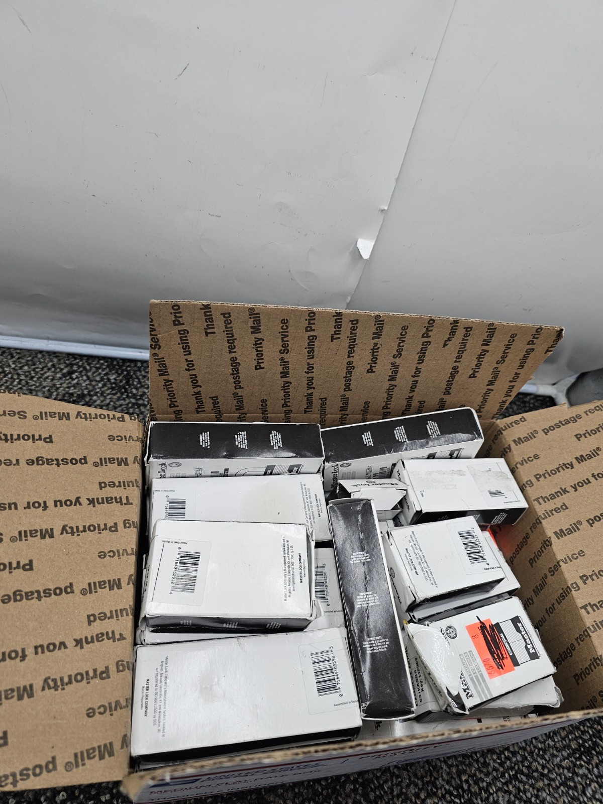 (QTY 40) Mixed Lock Misc Lot Master Lock No Keys Pad Lock Security