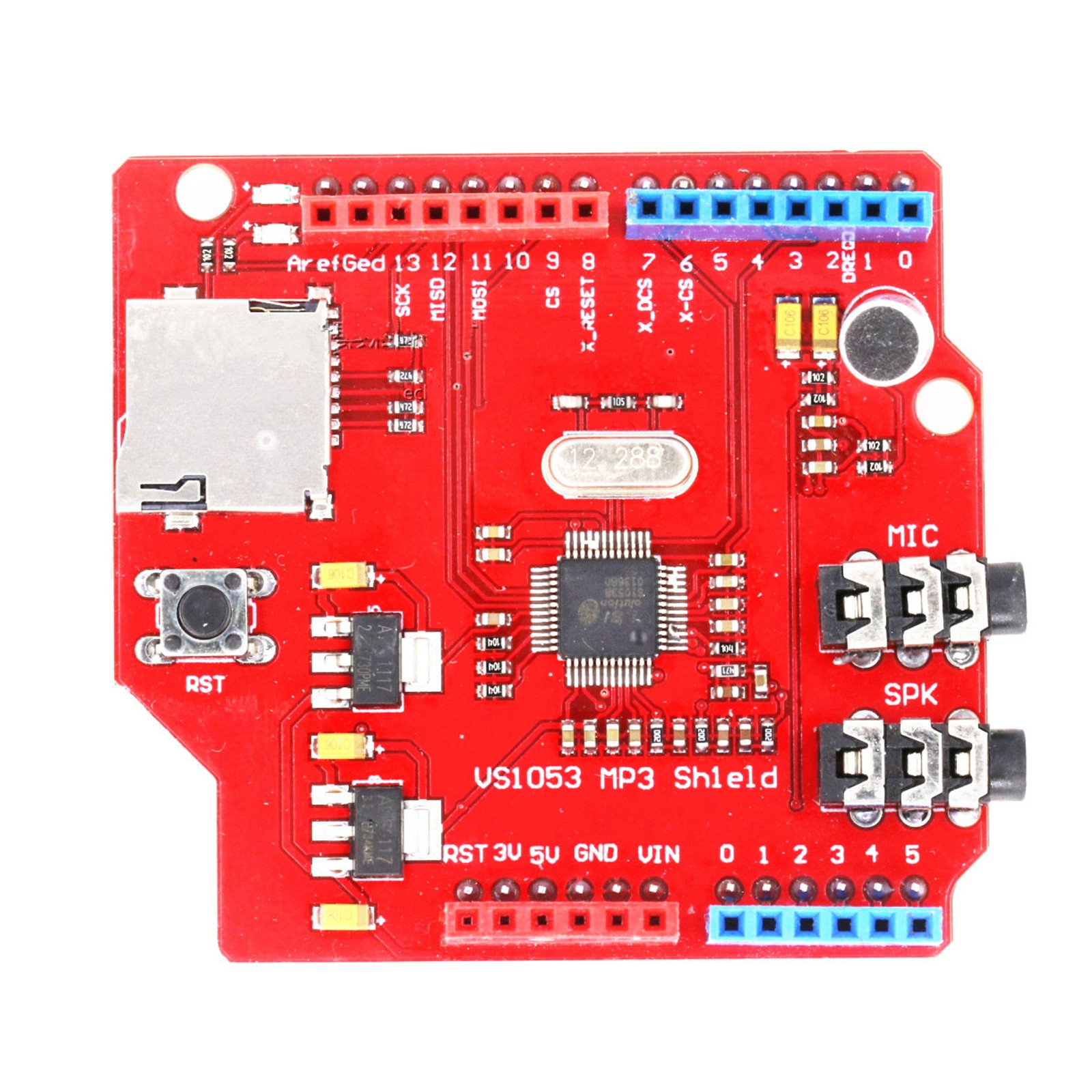 VS1053 Stereo Audio MP3 Player Shield Record Decode Development Board Module s
