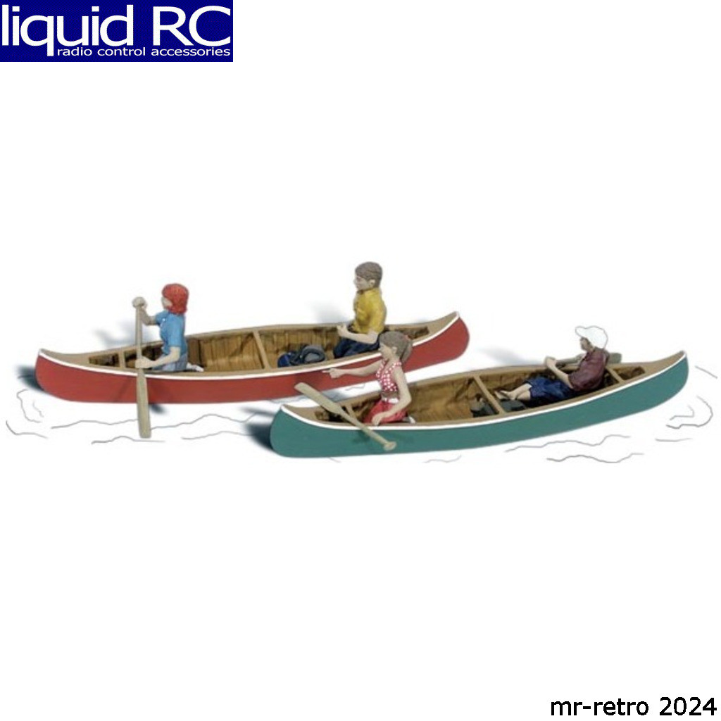 Woodland Scenics A1918 HO Canoers