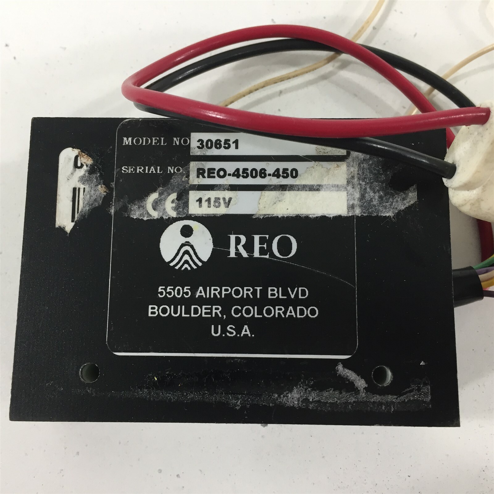 REO Precision Optical Solutions Precision Laser Power Supply 30651