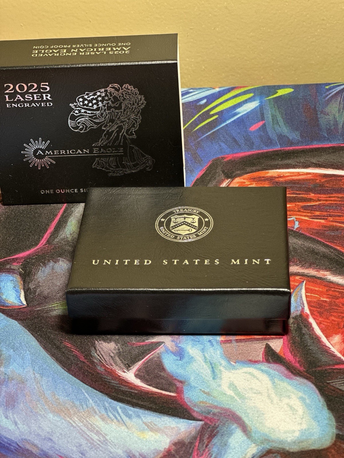 2025 Laser Engraved American Eagle One Ounce Silver Coin