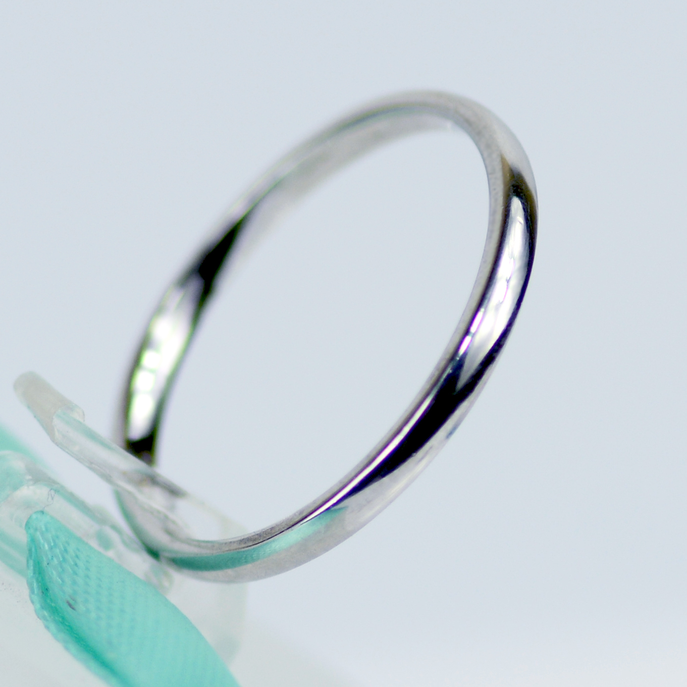 Sterling Silver 2MM Band Plain Silver Ring Comfort Women Wedding Bands Laszlo V