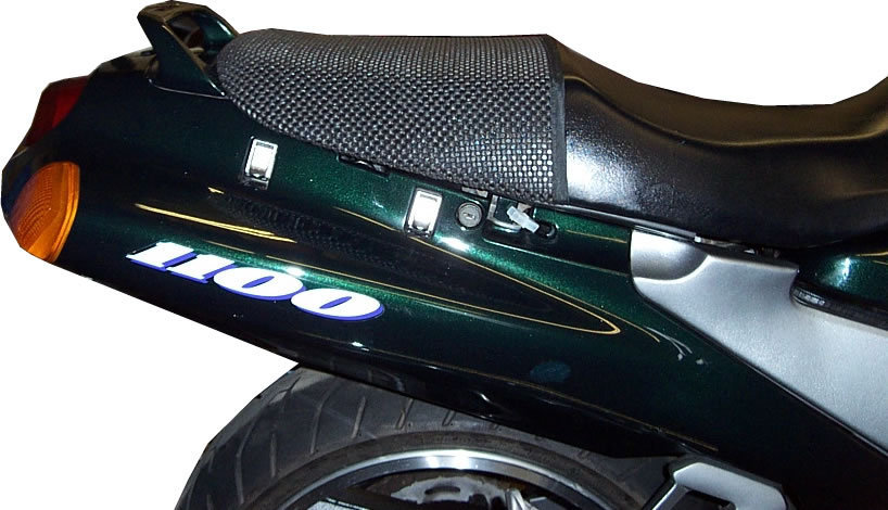 KAWASAKI ZZR 1100 1990-2002 TRIBOSEAT ANTI-SLIP PASSENGER SEAT COVER ACCESSORY