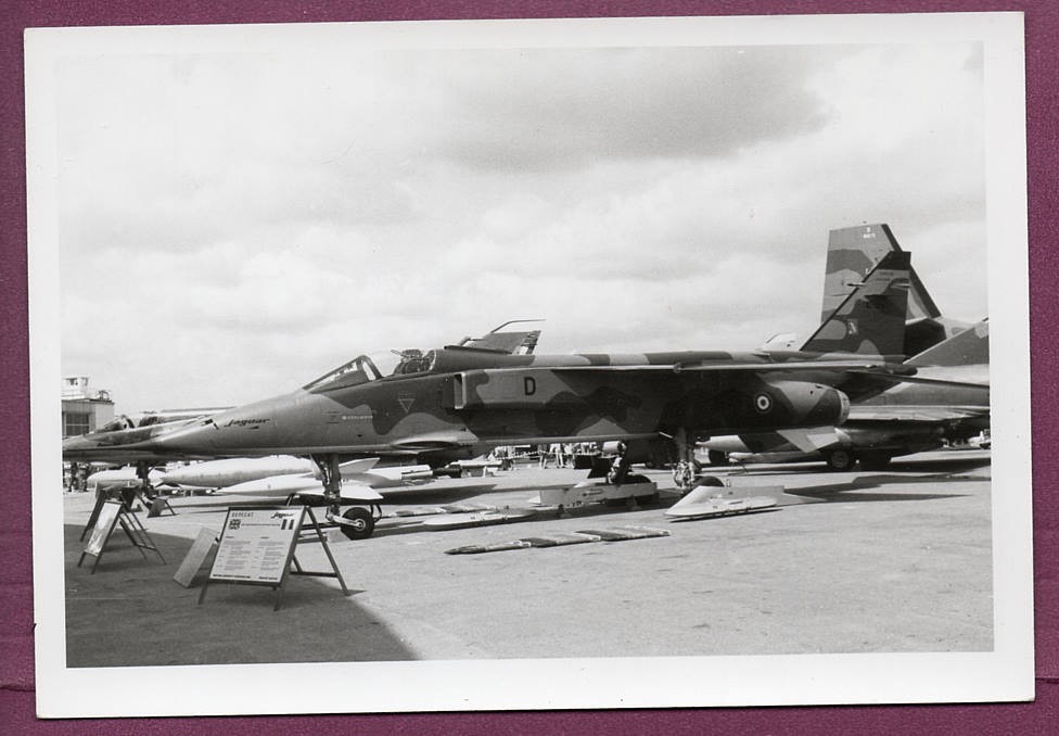 1970-80s France ALA SEPECAT Jaguar K03 Original Photo