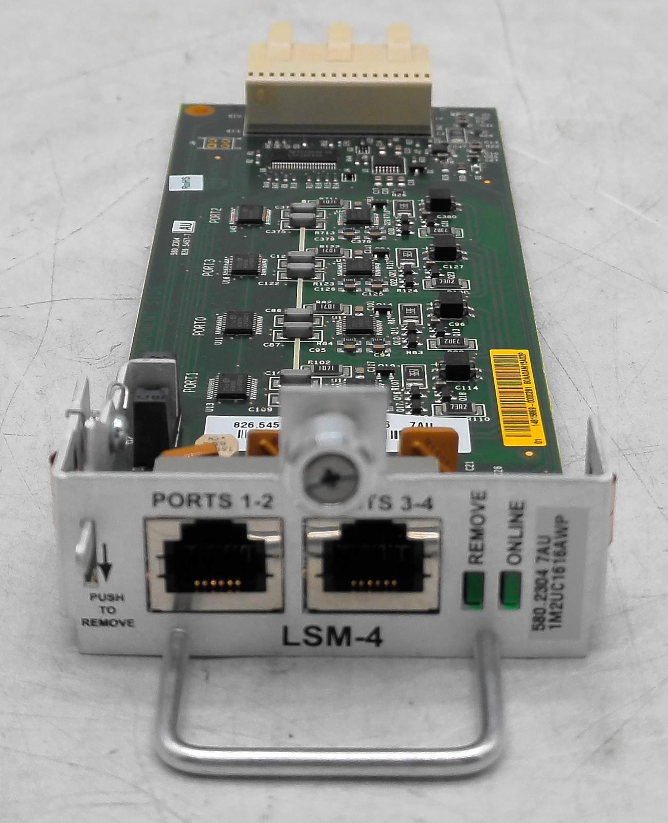 MITEL 5000 LSM-4 580.2304 7AU LOOP SMART MODULE