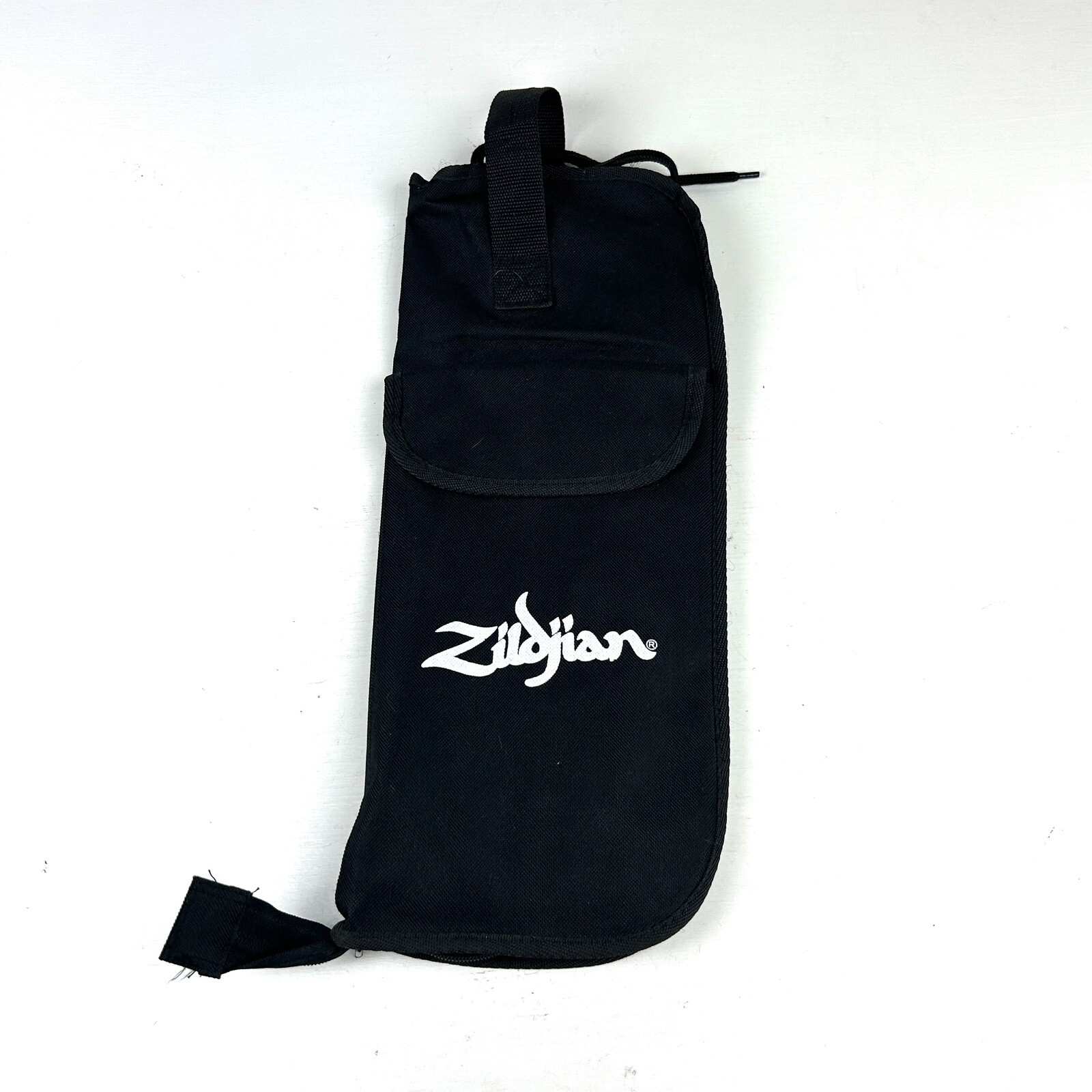Zildjian drumstick bag/case, Full of 4 Sets sticks Brushes Black Nylon
