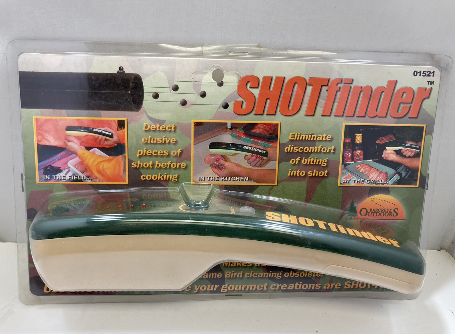 SHOTfinder Detection Wand For Game Bird Hunting Bar crest Outdoors 2001 Vintage
