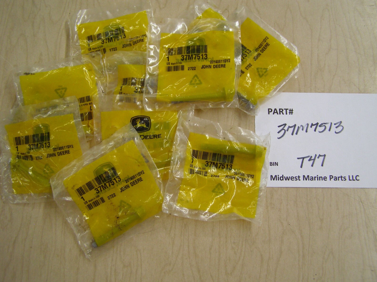 37M7513 John Deere Screw (Lot of 11) T47