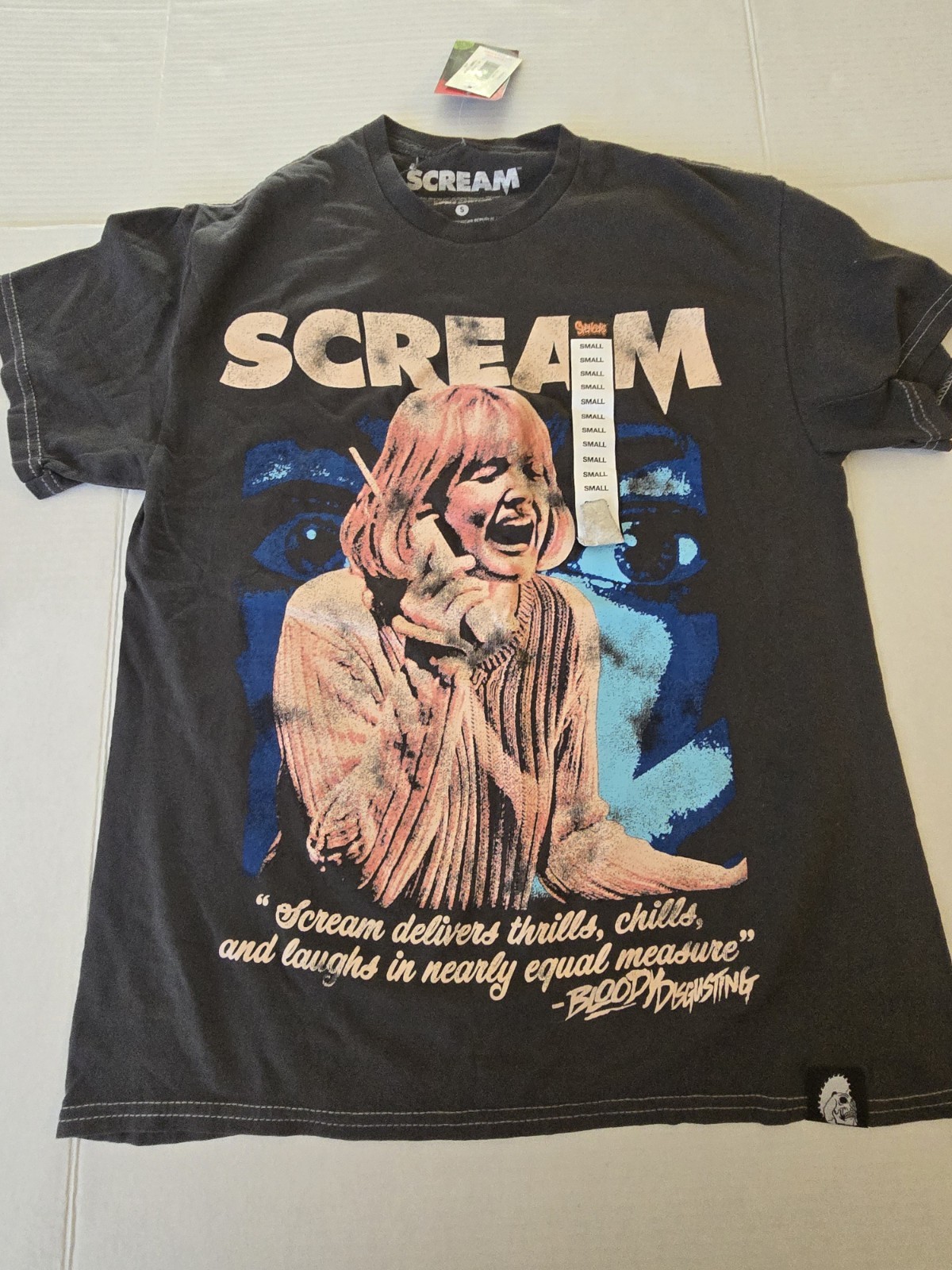 Officaly Licensed Scream Movie Glow In The Dark Shirt Size Small Horror Y2k A3