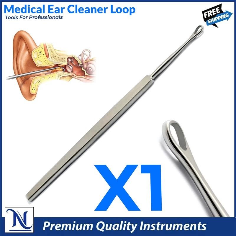 Medical Ear Cleaner Loop Billeau Ear Wax Remover Ear Pick Curette Skin Care