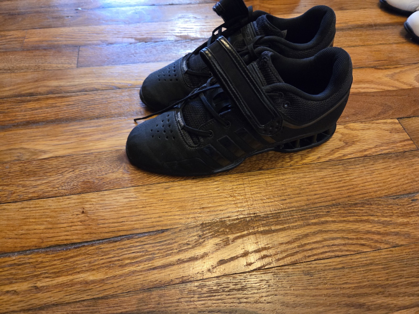 Adidas Adipower Weightlifting Shoe Black Size 8 US men