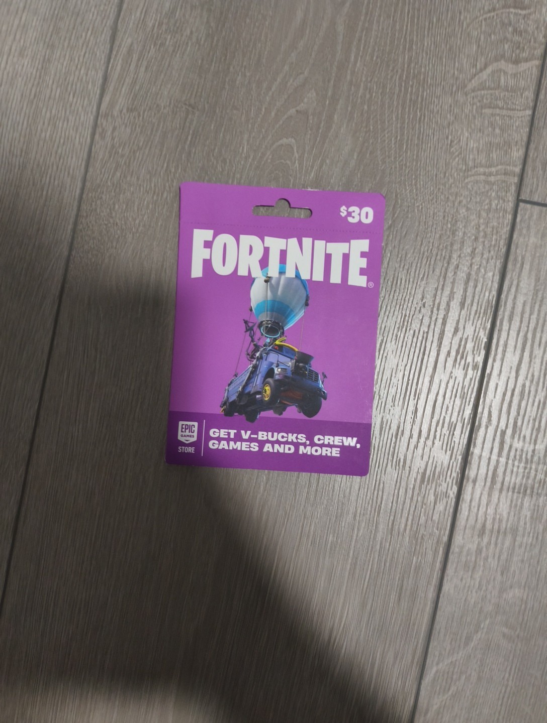 Brand New $30.00 Fortnite V-bucks Gift Card