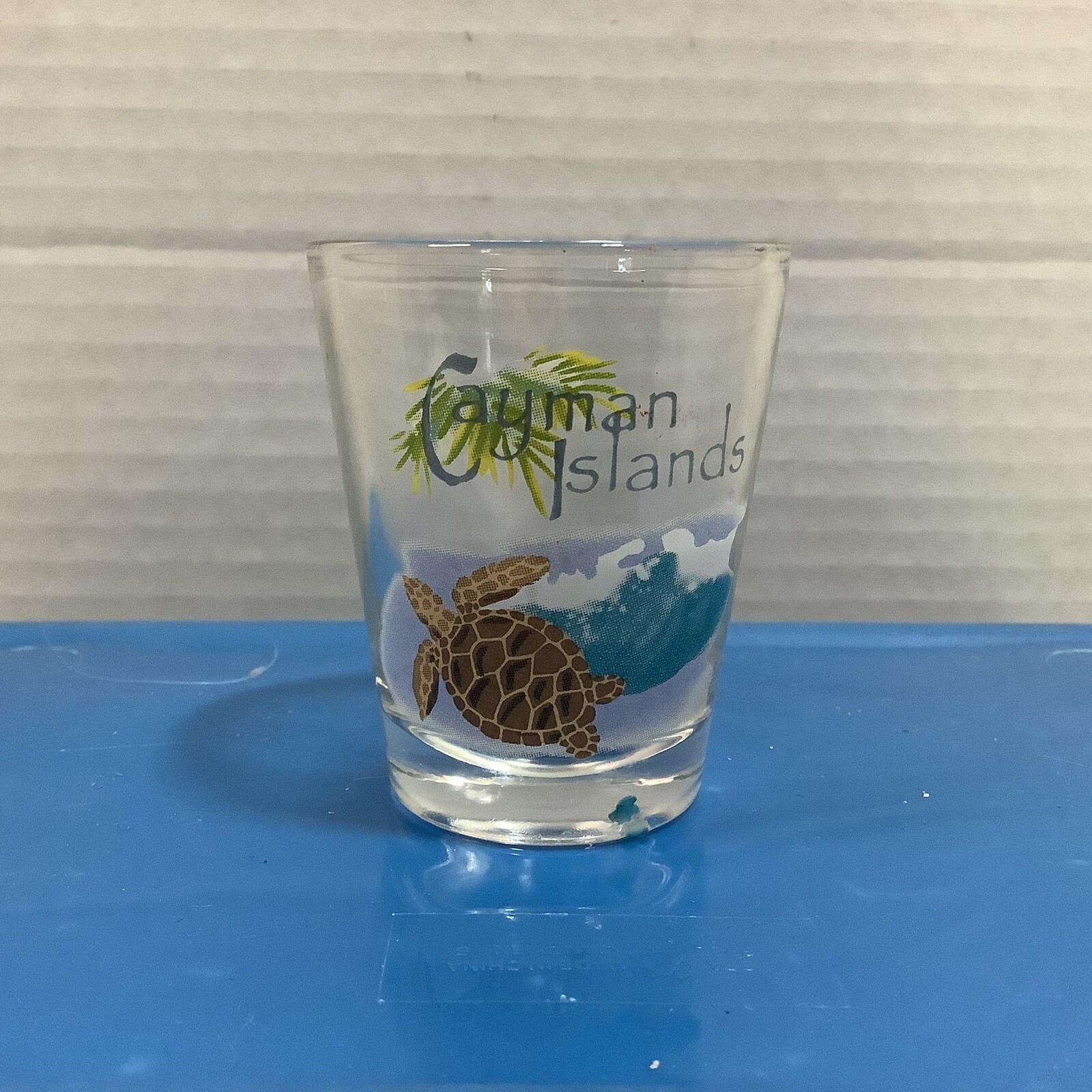 Cayman Islands, Turtle Shot Glass, COMBINED SHIPPING (SEE STORE)