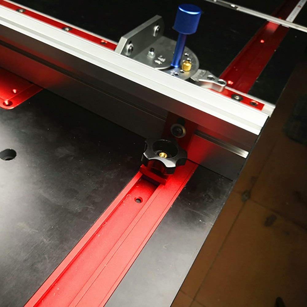 75 Type T Slot Miter Track, 800MM Aluminum Alloy T-Track Slide, for Woodworking