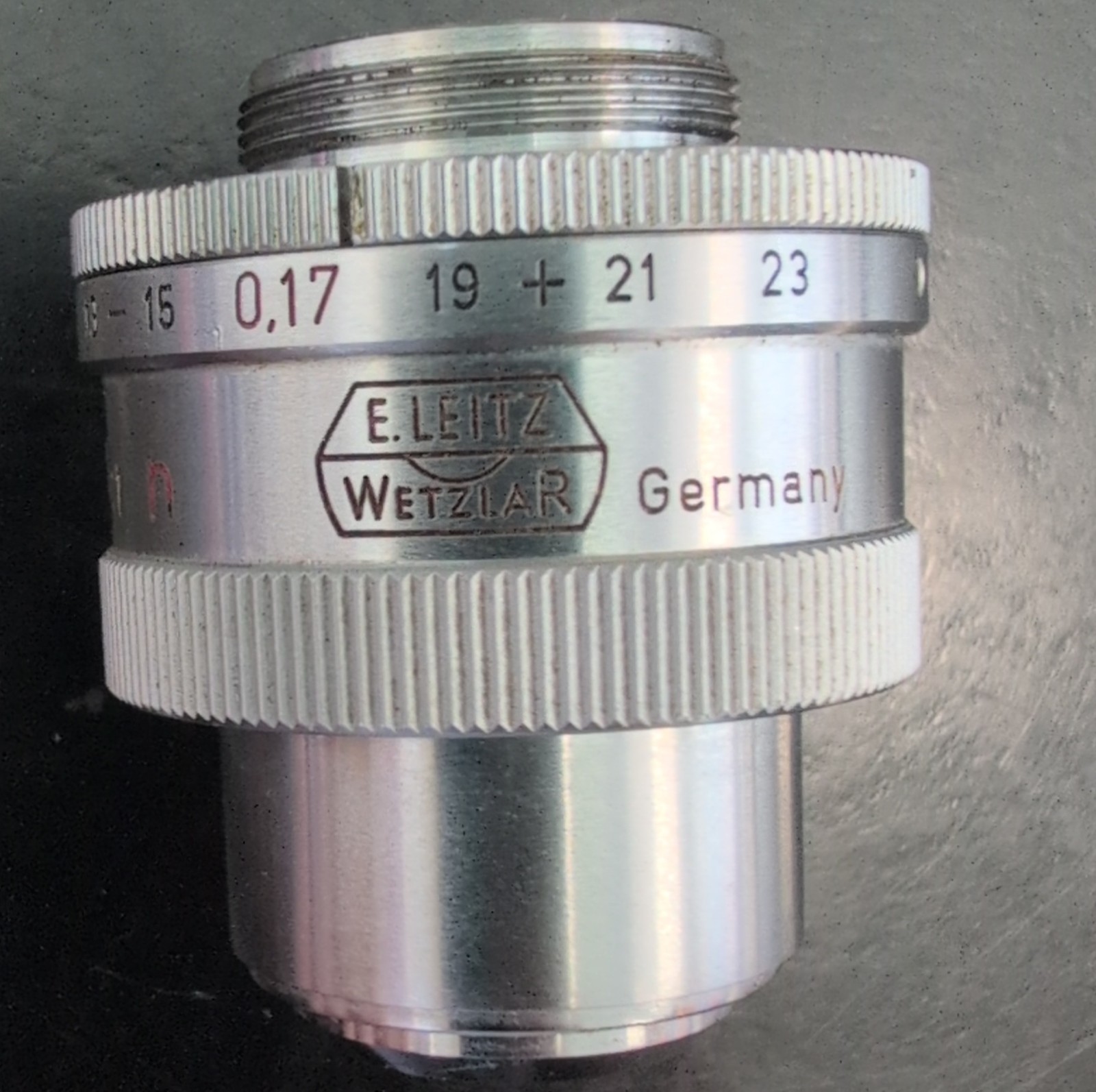 Leitz Wetzlar Pv Apo L 40:1 n Microscope Objective 170/0.11-0.23 A 0.70 D18297