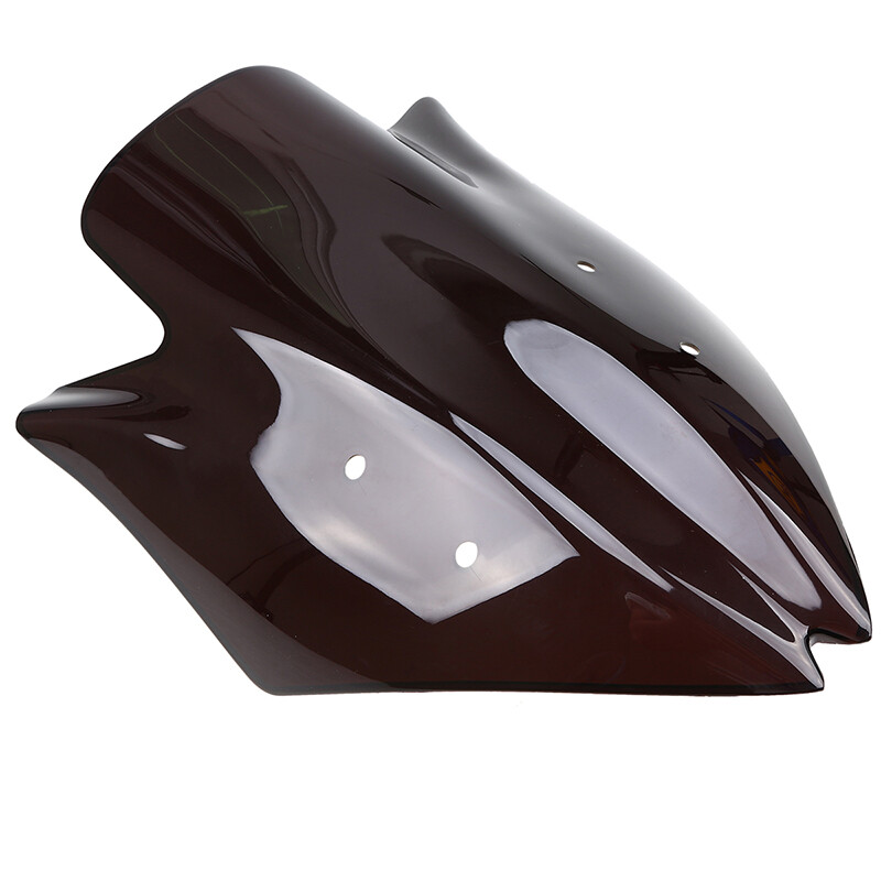 Smoke Double Bubble Windscreen Windshield For 2007-2008 Kawasaki Z1000