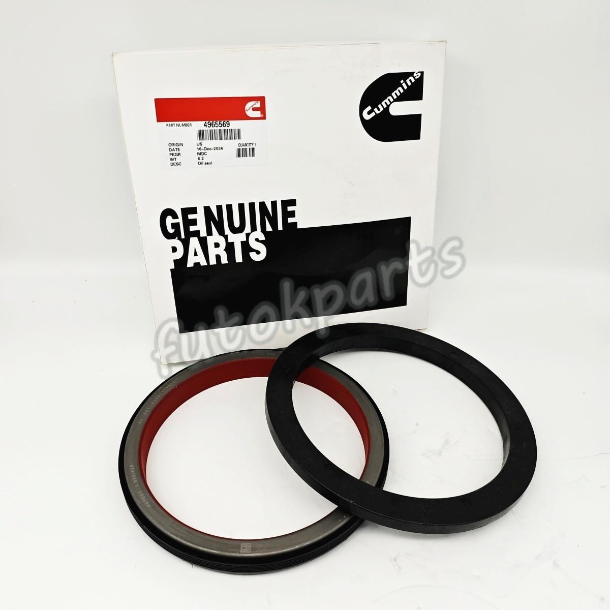 4965569 Rear Crankshaft Seal Kit for Cummins ISX QSX ISX15 QSX15 ISZ13 ISX 15L
