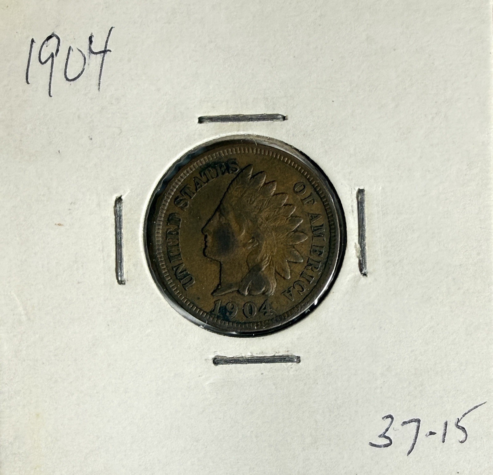 1904 Indian Cent - (37-15)