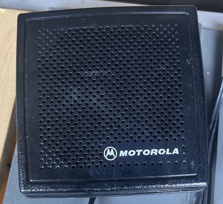 Motorola Police Speaker Model No. H3N4031A