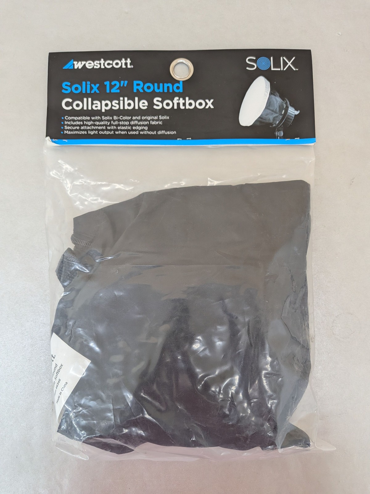 Westcott Solix 12" Round Collapsible Softbox (6346)