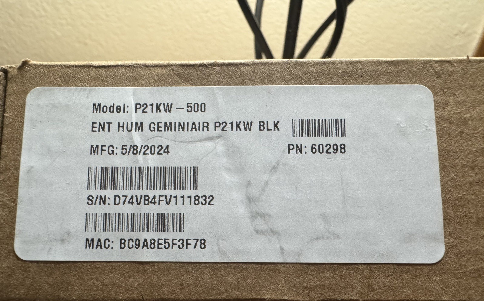 New DirecTV Gemini Air Streaming Device P21KW-500 Unlinked No Account