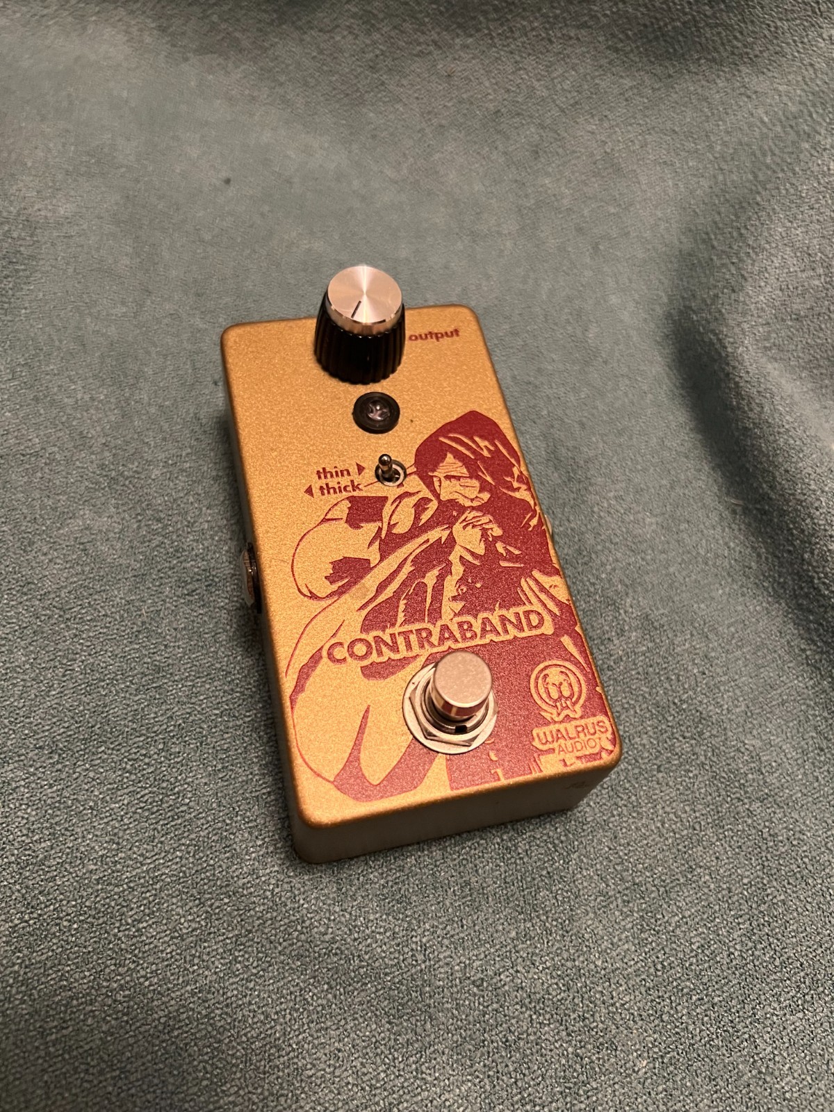 Walrus Audio Contraband Fuzz Guitar Pedal - Tested working - Smoke Free