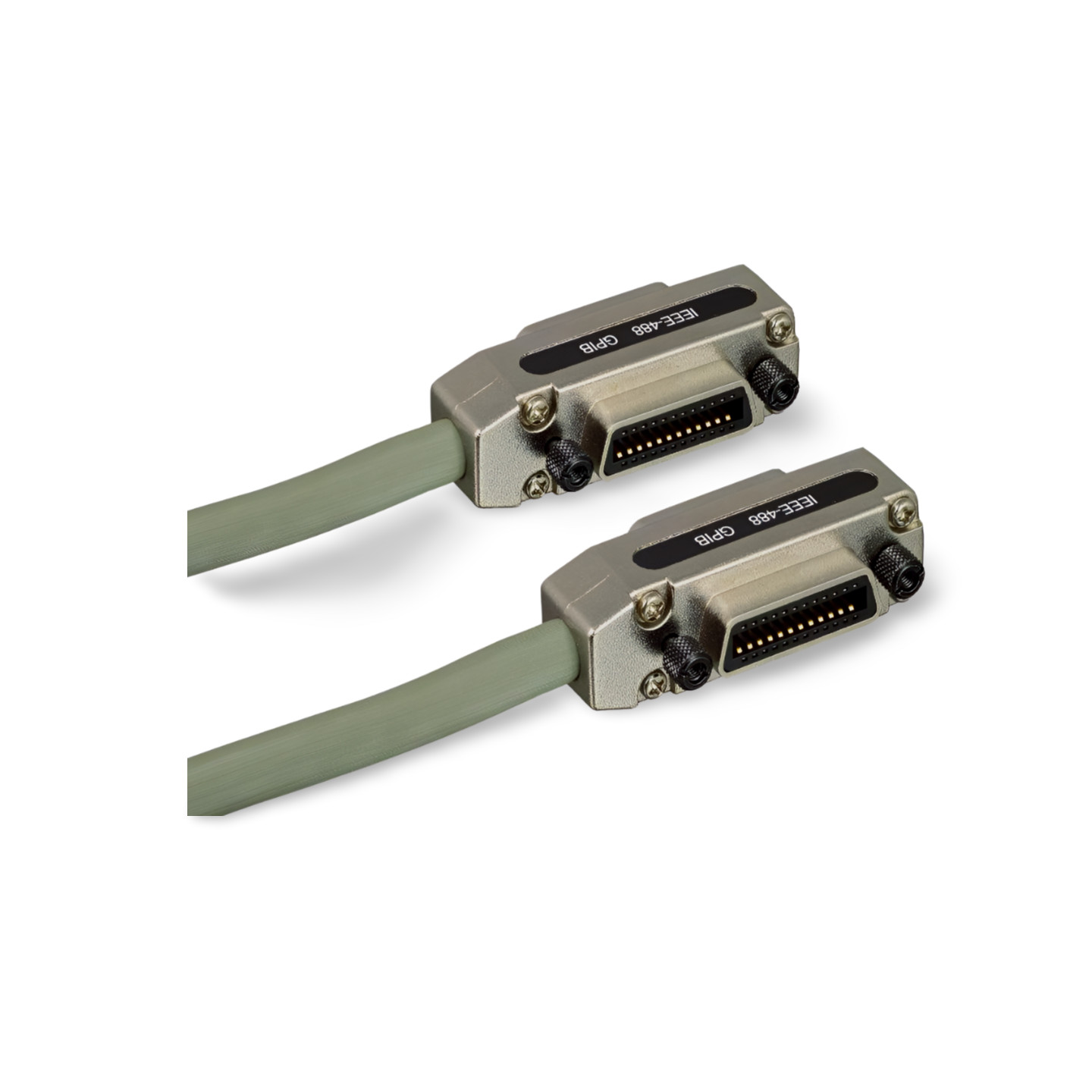 26.25ft IEEE 488 GPIB HPIB CN24 Male to Female Metal Connector Extension Beige