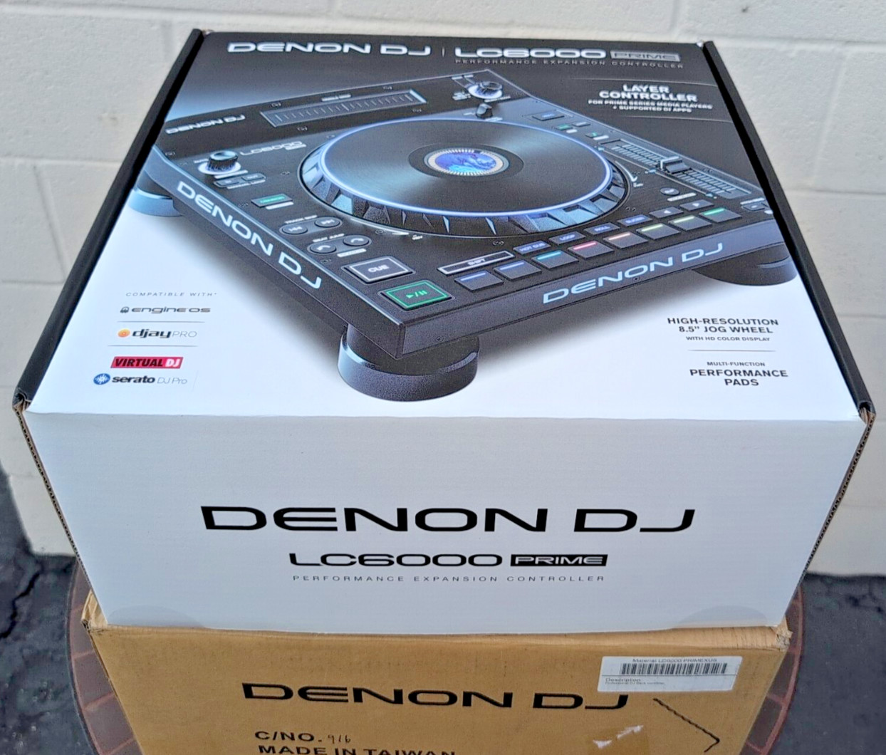 Denon DJ LC6000 PRIME USB QTY 1 Expansion Controller Open Box NEW Never Used