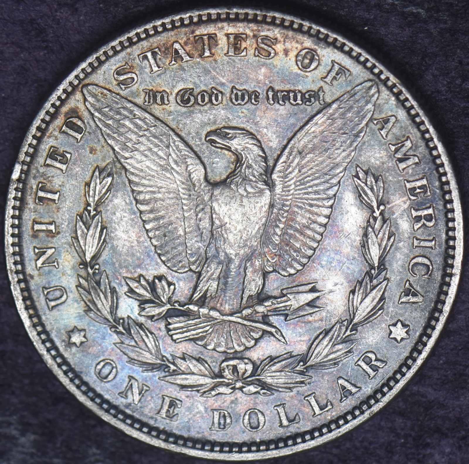 1886 Morgan Silver Dollar Toned - ✪COINGIANTS✪