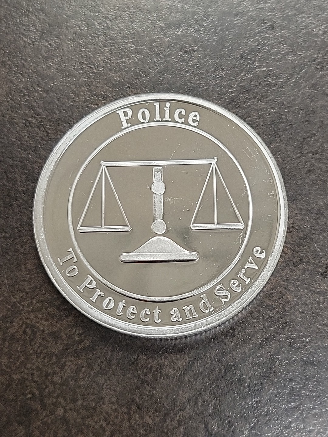 Police Department Officer 1 oz Silver Round Coin