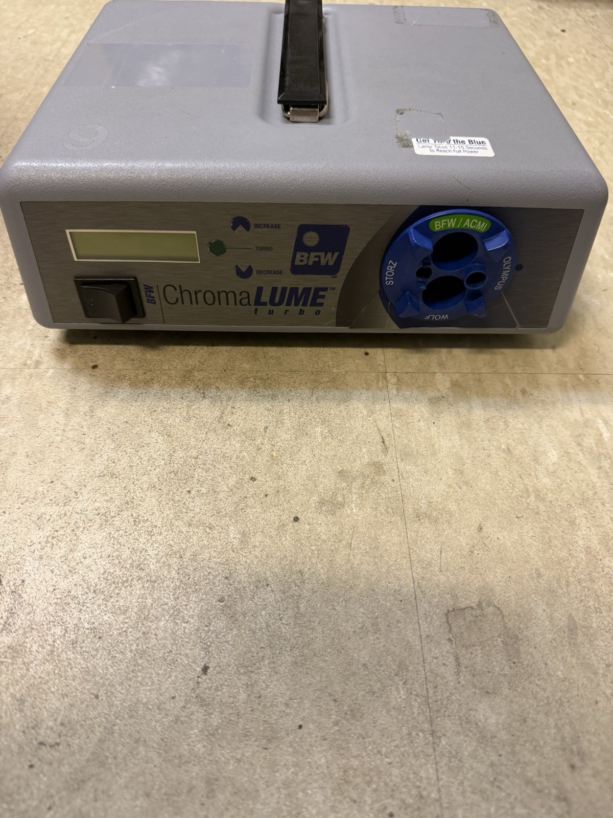 BFW Chroma Lume Light Source Turbo Parts Or Repair