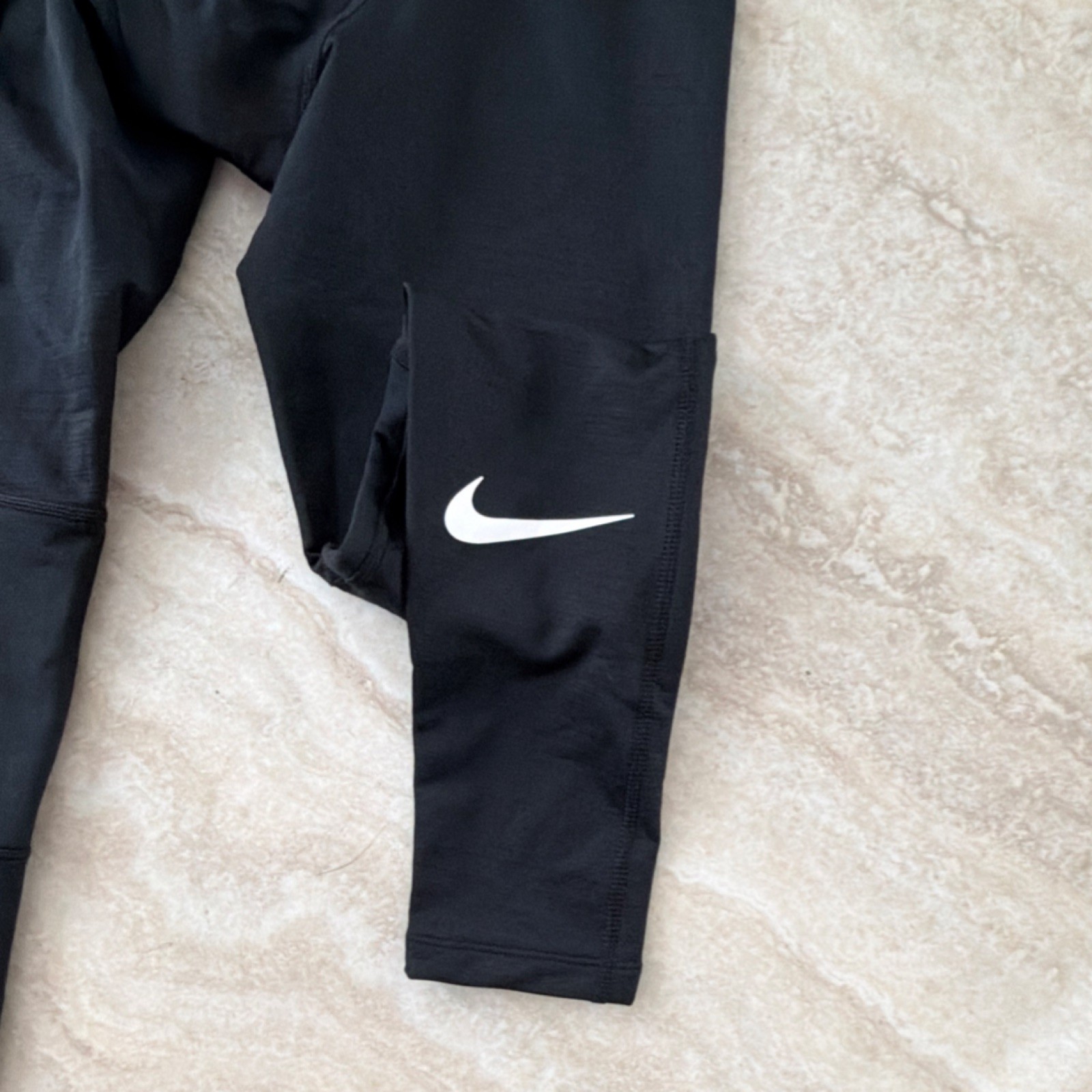 Nike Pro Compression Base Layer Bottom Pants Black Size M DQ4870-010 Pocket
